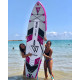 Доска для Сапсёрфинг  WATTSUP JELLY 9'6" (ЖЕНСКИЙ SUP)